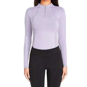 Chemise d'équitation unisexe, protection UV, extensible, respirante, en polaire, coupe ajustée, vêtements de compétition équestre - Product Image 5