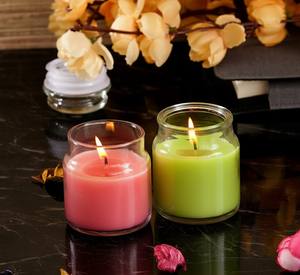 Mejora el Ambiente con Nuestras Velas Aromáticas de Lujo en Frascos de Vidrio, Hechas con Cera de Soya Ecológica, Ideales para Halloween y Navidad, Crean un Ambiente Cálido - Product Image 3