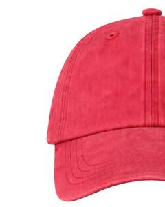 Gorra de Béisbol Roja de Algodón, Lisa, Ajustable, Unisex, Deportiva, Informal, Transpirable, Cómoda, con Logotipo Personalizado, Calidad Premium - Product Image 4