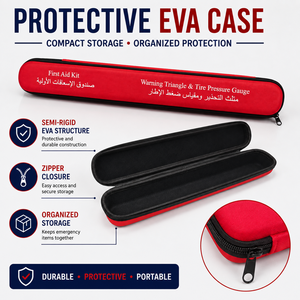 Kit de Herramientas de Emergencia Portátil EVE, Triángulo de Advertencia, Estuche de Almacenamiento, Bolsa de Seguridad para Emergencias en el Automóvil, OEM ODM, Impermeable, Resistente a Golpes - Product Image 3