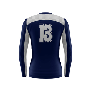 Conjuntos de Camisetas de Voleibol Personalizadas con Cuello Redondo, Impresión Profesional por Sublimación, B2B, 100% Poliéster, Diseño para Equipos Universitarios - Product Image 4
