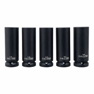 14 <b>PC</b>, 1/2"DR. DEEP IMPACT SOCKET <b>SET</b>. - Product Image 4