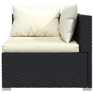 Conjunto de Muebles de Jardín en Negro y Crema - Product Image 4