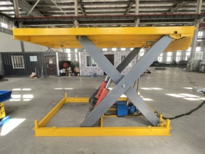 Piattaforma di Sollevamento Fissa <span class=keywords><strong>a</strong></span> Forma di U con Capacità di Carico 1000kg, Tavolo Elevatore Elettrico <span class=keywords><strong>a</strong></span> Forbice per Moto in Vendita - Product Image 3