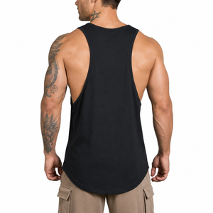 <b>Men</b> Stringer Tank Top Gym Fitness Sleeveless Muscle Training Vest Bodybuilding Workout <b>Singlet</b> Casual Sportswear - Product Image 2
