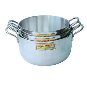 5-Piece Aluminum Cookware <b>Set</b> with Casseroles <b>Pot</b> Cover Modern Design Durable Lightweight Eco-Friendly Gas Cooker Compatible - Product Image 5
