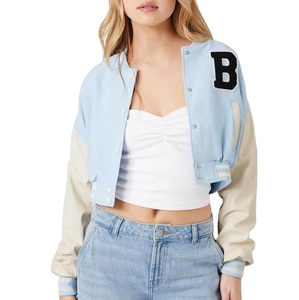 Batwing Sleeve Oversized <b>Pink</b> Color Fleece Chenille Women Varsity <b>Jacket</b> Button Closure Plus Size Vintage Fashion Varsity <b>Jacket</b> - Product Image 3