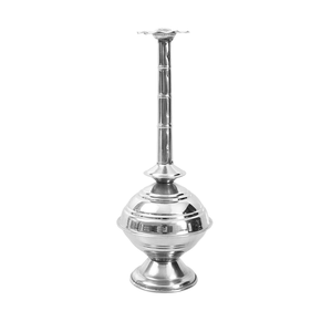 Bouteille d'arrosage d'eau bénite en acier inoxydable pour rituels de temple, cérémonies de prière et rituels de Pooja - Product Image 6