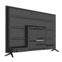 Televisor Inteligente LED LCD Android 4K UHD de 43 50 55 65 70 75 Pulgadas con DVBT2 S2 Wifi, Pantalla Curva de Vidrio Templado, Venta Caliente OEM