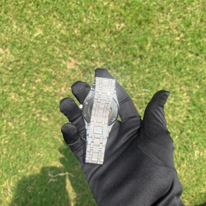 Reloj de Lujo con Moissanita VVS |   Esqueleto Presidencial con Incrustaciones de Diamantes |   Pasa el probador de diamantes al por mayor - Product Image 2