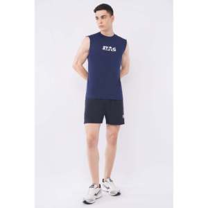 Chaleco Deportivo sin Mangas para Hombre STAG, Color Azul Marino, Absorbente de Humedad, para Actividades al Aire Libre de Verano, Camiseta sin Mangas - Product Image 2