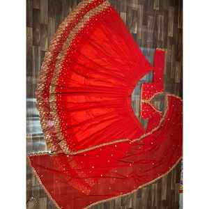 Belles robes de soirée brodées Lehenga Choli élégantes - Product Image 3