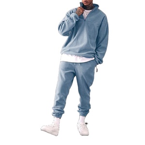 Ensemble de vêtements de sport deux pièces automne-hiver pour hommes pull à capuche sweat et survêtement imprimé pour entraînement décontracté 2025 - Product Image 3