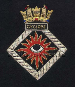แพทช์ปักลาย 3 มิติ รูปนกอินทรีทรงมงกุฎ CYCLOPS แบบเย็บติด ทำจากผ้าโพลีเอสเตอร์ 100% พร้อมเข็มกลัดนิรภัย รูปทรงวงกลมสำหรับติดเสื้อผ้า - Product Image 4