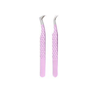Custom Logo Professional Stainless Steel Anti-Static Eyelash Tweezers Set with Serrated/<b>SMOOTH</b> Tip Lash Extension <b>Tools</b> - Product Image 4