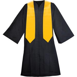 2025 personalizado 58 \ "Unisex adulto liso personalizado graduación estola suministros promocionales para fiestas - Product Image 5