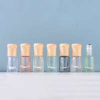 Nouvel Emballage Cosmétique : Flacons Vides pour Huiles Essentielles, Attar et Parfums – Bouteilles en Verre Roll-on de 6ml et 3ml pour Huiles