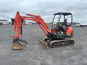 Miniexcavadora KX71-3S 2019 con pocas horas de uso, ideal para proyectos de servicios públicos, suministro para exportación y uso comercial - Product Image 4