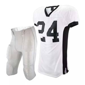 Uniformes Profesionales de Fútbol Americano 100% Poliéster Costuras Resistentes Tela Transpirable Nombre del Equipo Personalizado Secado Rápido Elástico - Product Image 1