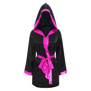 Robes de boxe respirantes en polyester, coupe ample, vêtements de sport, design personnalisable, logo, robe et tenue de MMA – Grande Vente - Product Image 2