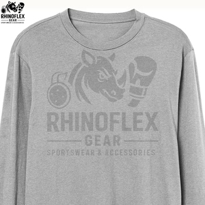 เสื้อยืดแขนยาวผู้ชาย ผ้าฝ้าย 100% คุณภาพสูง ผสมโพลีเอสเตอร์  รับสกรีนโลโก้ เสื้อยืดแขนยาวลายเรียบ - Product Image 5