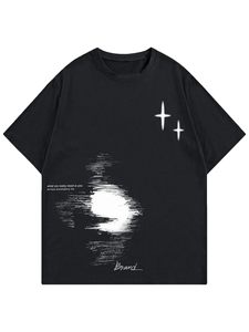 Camiseta de hombre oversize de corte holgado con hombros caídos, manga corta, de algodón, estilo casual y streetwear - Product Image 6