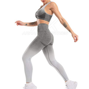 Diseña tu propio conjunto de yoga para mujer, ropa deportiva para gimnasio, conjunto de yoga para mujer de nuevo estilo, conjunto de yoga para mujer en venta - Product Image 3