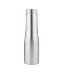 High Quality Single <b>Wall</b> Stainless Steel Water Bottle Blank Metal Flask Screw Cap Leakproof Custom <b>Logo</b> Travel Sports Gym - Product Image 3
