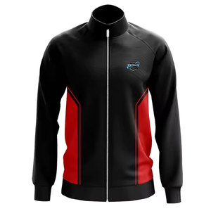Veste d'hiver personnalisée pour homme, sublimation, imperméable, couleur et logo personnalisés, col montant, logo sur le devant, séchage rapide et respirante - Product Image 1