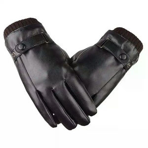 Gants en cuir véritable de qualité supérieure pour l'hiver, fabriqués au Pakistan, multifonctionnels, gants de mode - Product Image 1
