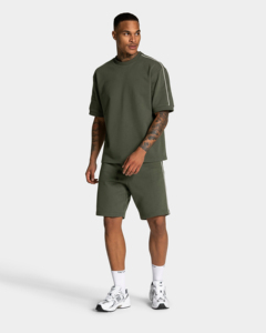 เสื้อยืดออกกำลังกายทรงโอเวอร์ไซส์ – เสื้อออกกำลังกายทรงหลวม ระบายเหงื่อได้ดี เหมาะสำหรับใส่ลำลองในชีวิตประจำวัน - Product Image 4