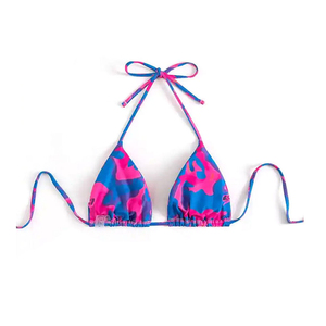 OEM Supply High Quality Women <b>Bikini</b> <b>Set</b> Swimwear Eco-Friendly Quick Dry 2 Piece Comfortable Soft Beach Suit Front Professional - Product Image 3