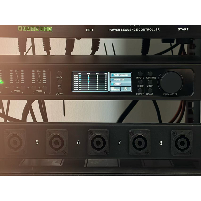 LS3 Digital Audio Processor DP26 96k Metal Shell with XLR Connectivity 2in/6out Channels 110dB SNR AC 110V-220V 3-Year Warranty