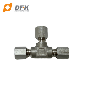 Services d'usinage CNC de précision DFK - Connecteurs de tubes de compression en acier inoxydable et en laiton - OEM Médical Mécanique ISO9001 Personnalisé - Product Image 1