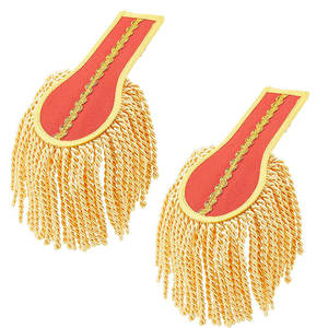 Epaulettes de Hombro para Uniformes Ceremoniales, Hechas con Materiales Duraderos, de la Mejor Calidad, en Oferta - Product Image 1