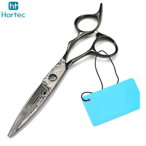 Crea tus propias tijeras de peluquería de 6 pulgadas para diestros, de color sólido, ultra afiladas, para cortes impecables en salones, con un agarre suave y controlable. - Product Image 4