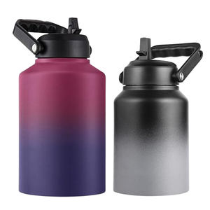<b>Huge</b> Size Half Gallon Jug 2L 4 Litre Sports <b>Water</b> <b>Bottle</b> Stainless Steel - Product Image 4