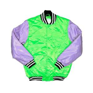 Chaqueta de Invierno para Hombre de Seda, Suave y Transpirable, con Cuello Alto, Logotipo Frontal, Corte Regular, Ropa Casual para Exteriores - Product Image 1
