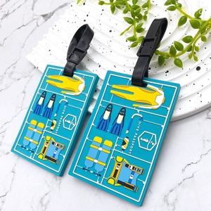 Venta caliente Etiqueta de equipaje de viaje Etiqueta de maleta Etiquetas de equipaje personalizadas - Product Image 4