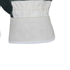 Guantes de Trabajo de Cuero Vacuno PPE con Doble Refuerzo en la Palma y Puño de Seguridad Reforzado con Goma, Guantes de Seguridad de Alta Resistencia - Product Image 3