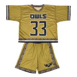 Uniforme de crosse d'entraînement de haute qualité Logo personnalisé confortable pour adultes et jeunes Techniques réversibles et imprimées - Product Image 1