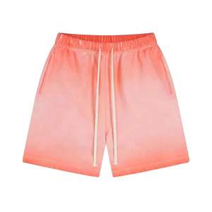 Pantalones Cortos Deportivos con Diseño Desgastado por el Sol, Logotipo Personalizado, Pantalones Cortos para Hombre de Alta Calidad con Efecto Desgastado, Pantalones Cortos con Lavado Ácido para Hombre - Product Image 1