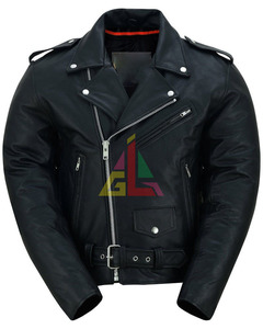 Premium Genuine <b>Leather</b> <b>Winter</b> Casual <b>Jackets</b> for Men Stand Collar Zipper Comfortable Durable Personalized Logo - Product Image 6
