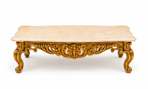 Juego de Sofás de Madera Tallada Estilo Italiano para Parejas de Novios, Lujoso Juego de Sofás de Madera Tallada para Boda, Decoración con Marco Blanco y Dorado - Product Image 5