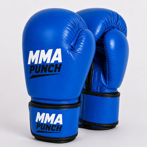 Gants de boxe Muay Thai en cuir personnalisés pour l'entraînement et le combat, avec fermeture auto-agrippante, pour hommes et femmes - Product Image 4