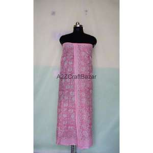 Wholesale Cotton Handmade Digital Print Solid Color Sarong Pareo Bikini Cover Large Beach <b>Wrap</b> Scarf Soft Breathable Women - Product Image 5