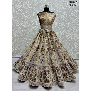 Nupcial Indio Desgaste Terciopelo Colecciones Para Novia Con Zarkhan Trabajo Por Fabzone - Product Image 2