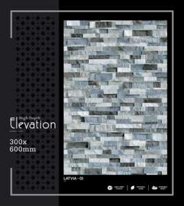 Azulejo de Porcelana de Alta Gama para Pared, 300x600mm, 30x60cm, 12x24, Acabado Mate, Texturizado, Decorativo para Interiores - Product Image 1