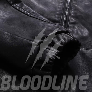Men's Black PU Leather <b>Jacket</b> Moto Biker <b>Jacket</b> Men Hooded Leather <b>Jacket</b> <b>Slim</b> <b>Fit</b> Biker <b>Jacket</b> PU Leather Motorcycle <b>Jacket</b> - Product Image 5