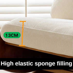 Chaise longue à bascule vintage robuste LYONNA pour salon, chambre à coucher, balcon, coins de détente, assemblage manuel requis - Product Image 2